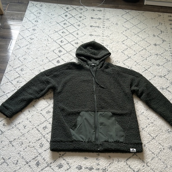 Women’s ADIDAS Sherpa Jacket Size 2XL - Picture 7 of 8